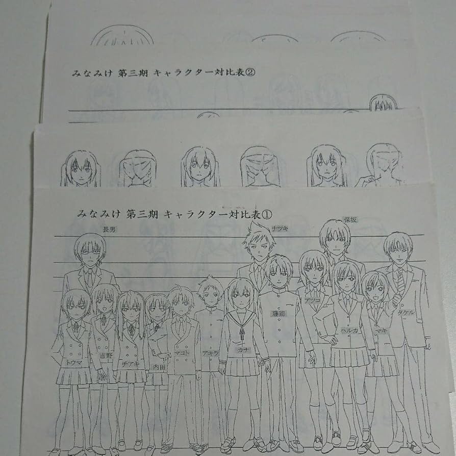 みなみけ設定資料85枚 Amazon.co.jp: ムービック アニメ みなみけ 設定資料集 太田雅彦